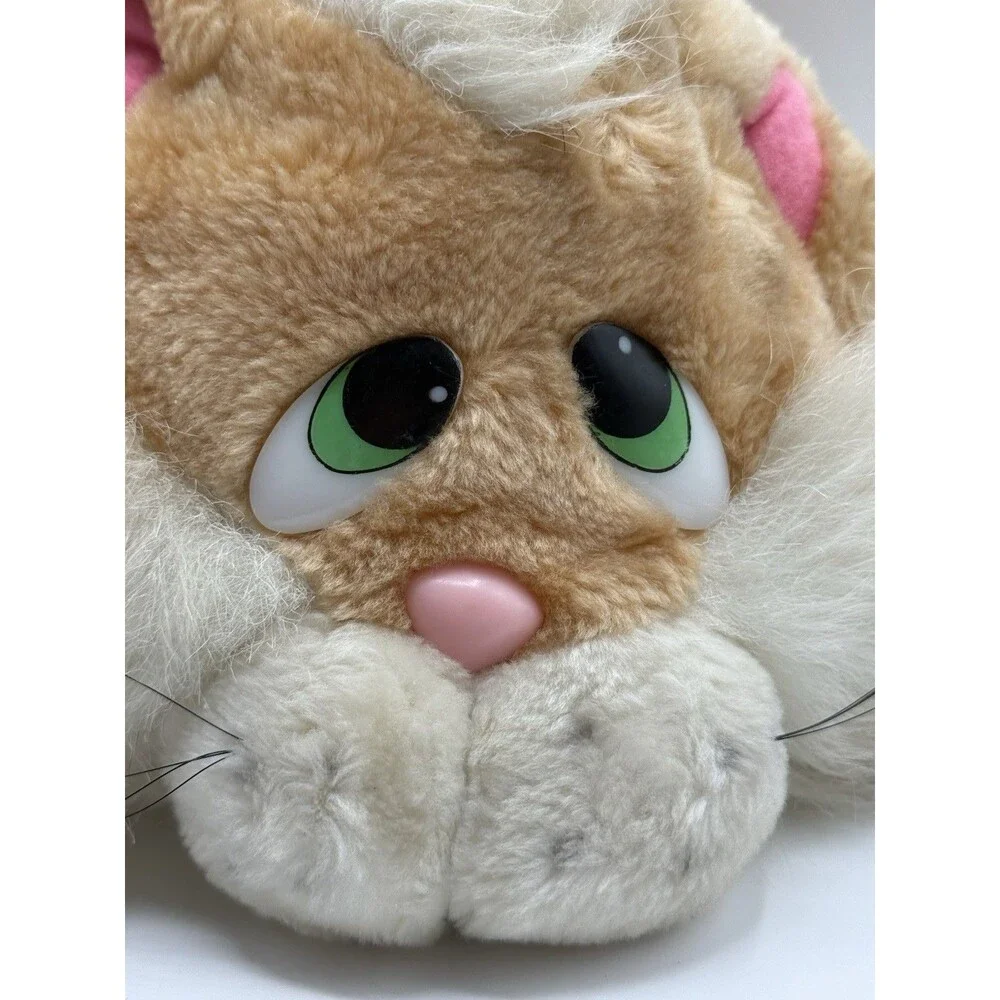 Vintage Applause Knickerbocker Calvin Sr Plush Cat Toy 1981 Korea 14”